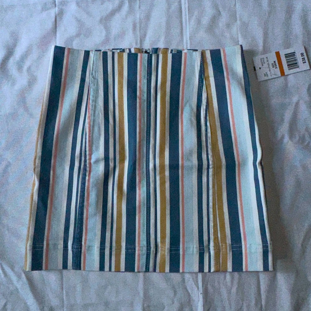 Jolt striped mini skirt size 3/26W